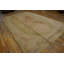 Tapis antique à motif floral français noué à médaillon