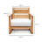 Catalina Teak Outdoor Lounge Chair