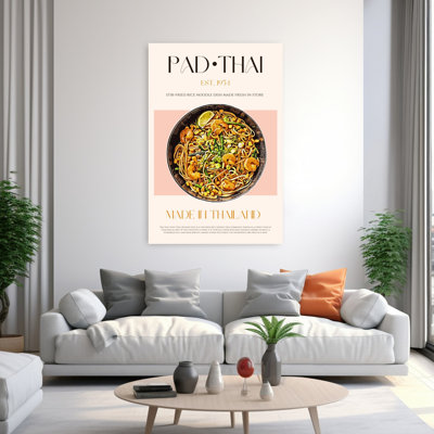 Art mural contemporain, "Shrimp Pad"