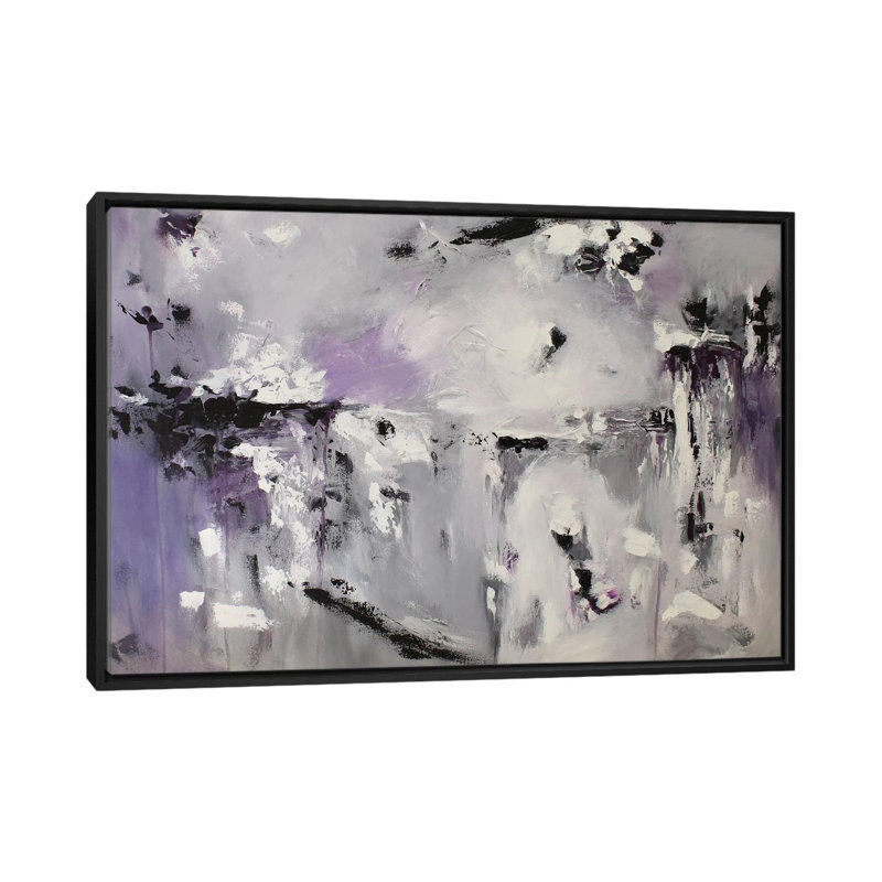 « harmonieuse sounds », impression sur toile, H 40 po x l 60 po x P 1,5 po, Toile avec cadre noir, Pas de tapis