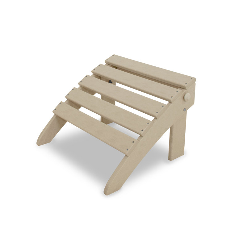 Repose-pieds pliant POLYWOOD Classics Classics, Sable