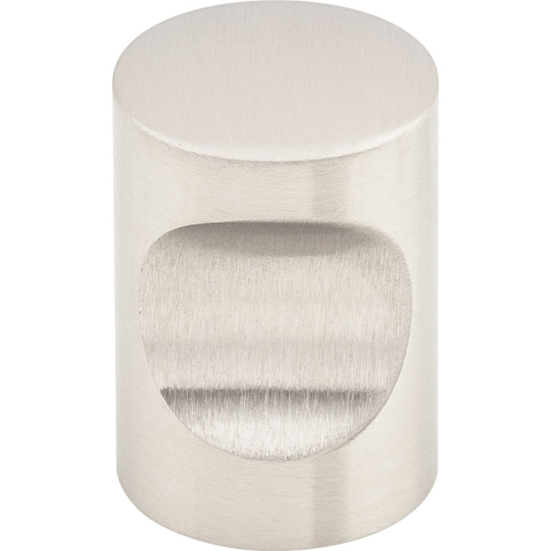 Indent 5/8" Diameter Round Knob, 5/8" Knob Diameter