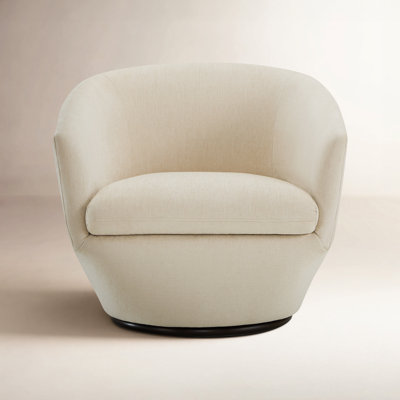 Brayden Studio® Elexi Swivel Barrel Chair