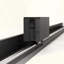 Semi-Frameless Sliding Shower Door, 5/16"(8Mm) Clear SCGG Tempered Glass, Cut Adjustable Width 4"