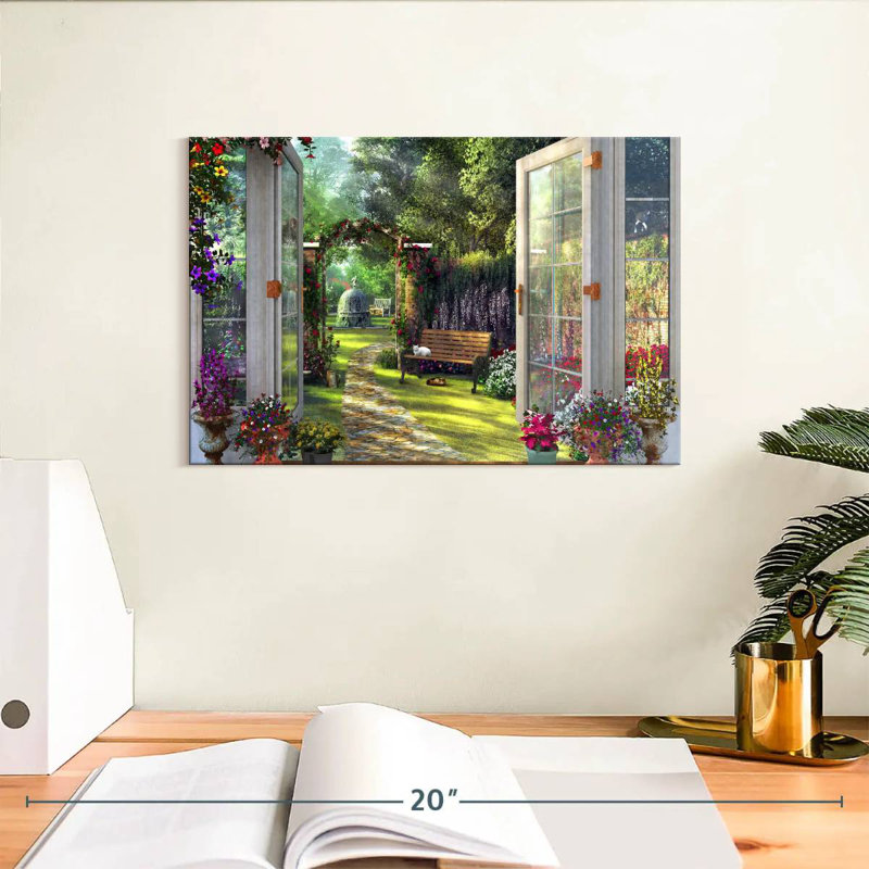 Senne Home Garden View, H 8 po x l 12 po