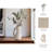 Vase Pottery and Ecomix with Woven Cane Wrapped Handle and Sculptural Textured Form in Boho Style-89110008