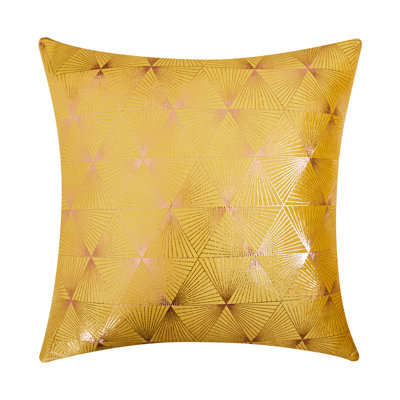 Abstract Velvet Throw Pillow