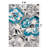 Rooshi Moroccan Blue/Gray/Ivory Area Rug-2020346005
