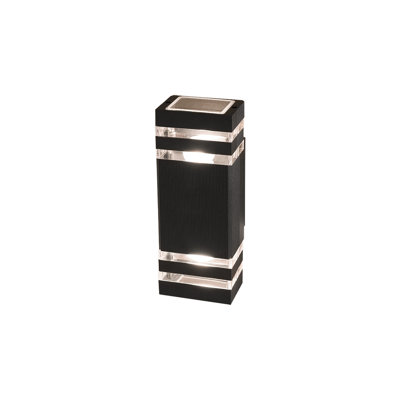 Groh Graphite 2 - Bulb 30cm H Outdoor Flush Mount