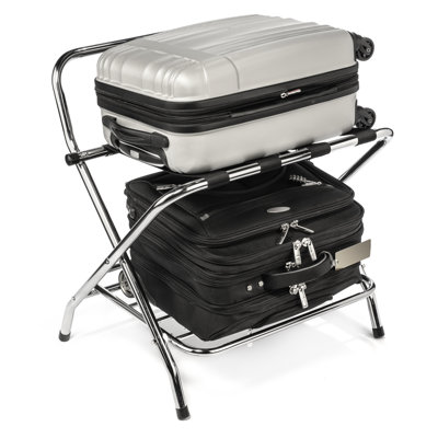 2-Shelf High Back Luggage Rack