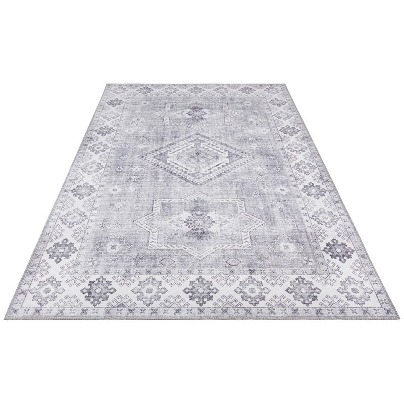 Gratia Tufted Graphite Grey Rug, Rectangle 120 x 160cm