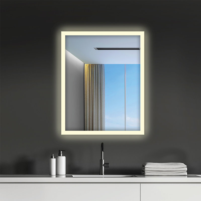 Miroir de salle de bain Washingtonville, 30 po x 24 po