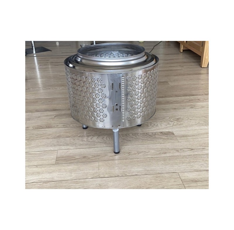 Arlinda 45cm Round Stainless Steel Fire Pit Accessory