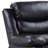Eilbra Black Synthetic Leather Power Motion Recliner-458931007