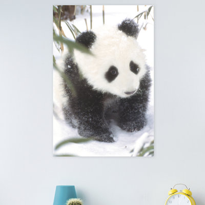 Impression sur papier animaux-panda