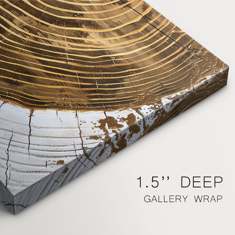 Abstract Series 2 #XVI-Gallery Wrapped Canvas, 16" H x 32" W