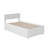 Flack Solid Wood Platform Bed with Panel Footboard & Trundle-1818709814-1841665823