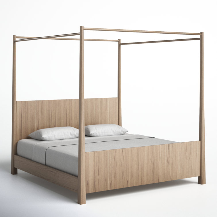 Grecia Solid Wood Canopy Bed | Joss & Main