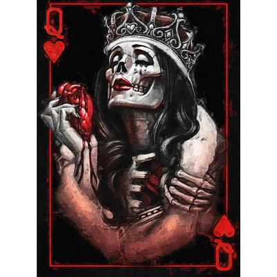 Queen Of Hearts - No Frame Painting