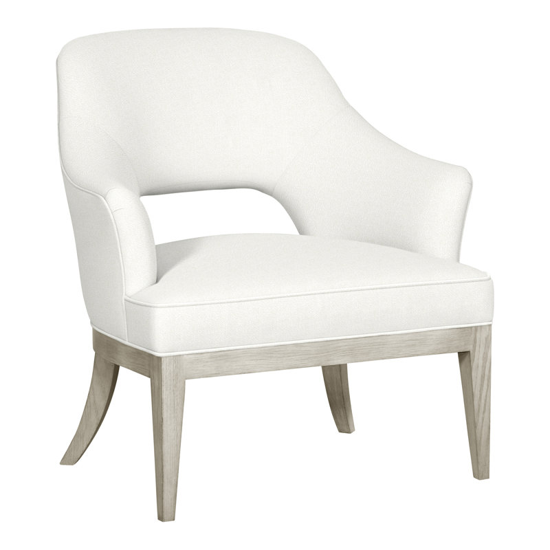 Chaise Kaley de 32,5 po Vanguard, Peau de mouton Kempsey, Wrenn