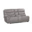 Ensemble de canapé modulaire inclinable manuel 3 pièces Folu, dossier gris doux-118445172