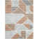 Markevion Perseus Modern Geometric Blush Distressed Area Rug