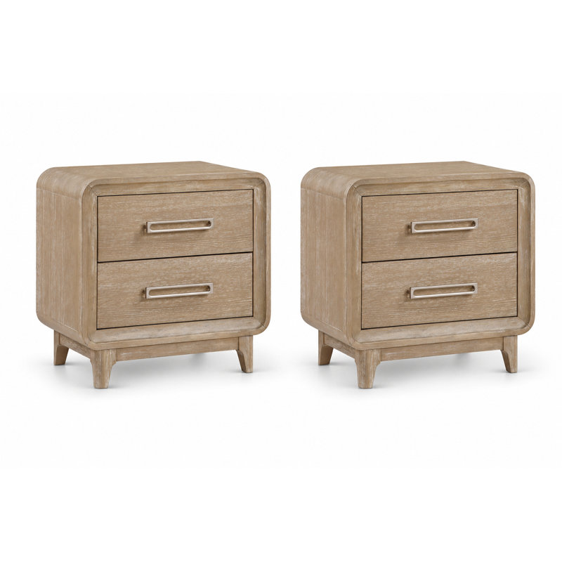 Kloi 2-Piece Double Nightstand Set
