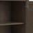 Ela 60"W Solid Wood Transitional Wide Buffet Cabinet with X-Panel Doors and Adjustable Shelves