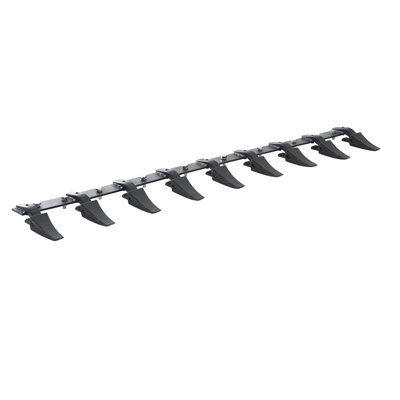 VEVOR Bucket Tooth Bar, 72'', Heavy Duty Tractor Bucket 9 Teeth Bar