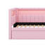 Lit plateforme simple tapissier avec ports USB et lit gigogne-1018987663