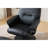Massage Recliner Chair With Ottoman, 360° Swivel PU Leather Reclining Chair With Wrapped Base, 5 Point Vibration Massage, Seat Heating And 140° Adjustable Backrest For Home Or Office-881204461