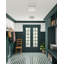 Tyrone LED Flush Mount - Natural, Black, White