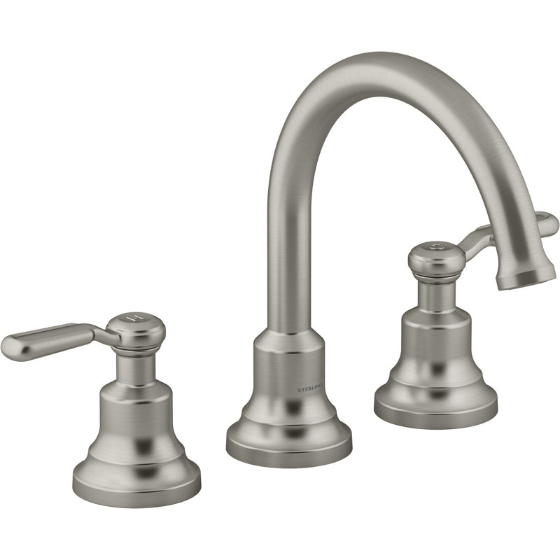 Ludington Deck-Mount Bath Faucet Trim, Vibrant Brushed Nickel