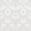 Myrtle Mauve Floral Ogee Wallpaper-79539516