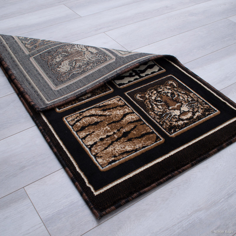 Performance Animal Print Indoor Rug, Runner 3'9" x 5'1"