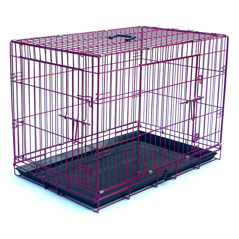 Caisse Bernadea, H 33 po x l 30 po x P 49 po, Rose