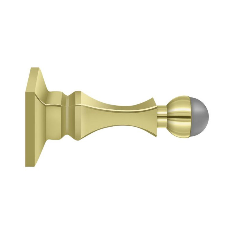 Kick Stop, Polished Brass