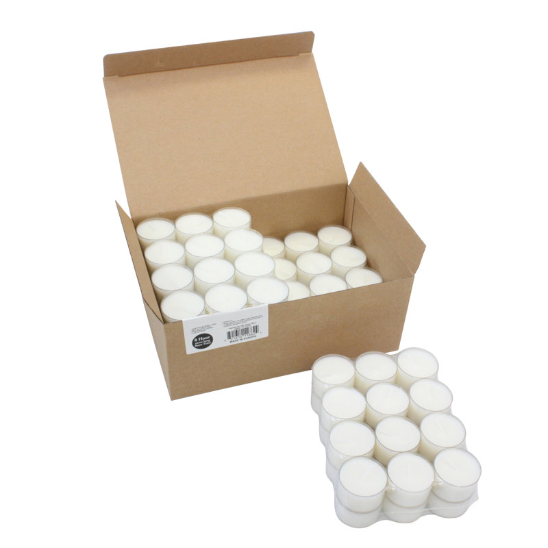 Unscented Tealight Candle, 96pcs