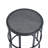 Side Table with Powder Coated Iron Frame