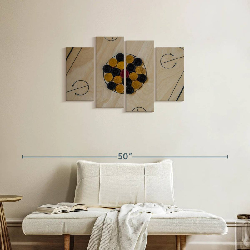 Jeu de société Senne Carrom, H 22 po x l 36 po