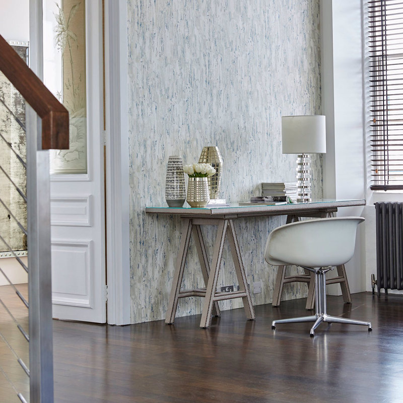 Capas 10.05m x 68.6cm Wallpaper Roll, Bleached Denim