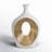 Modern Stoneware Ceramic Vase - Decorative Textured Accent with Sleek Design, Elegant Home Decor Statement for Contemporary Interiors-190239355