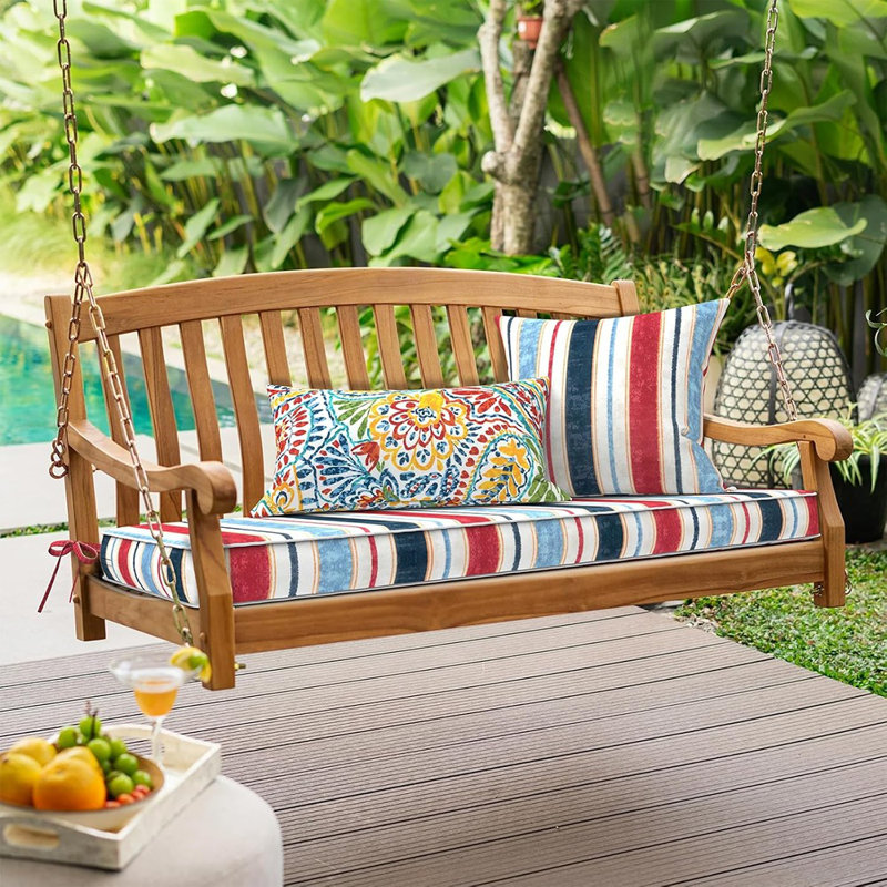 Coussin de banc d'extérieur, coussins de mobilier de patio 42 x 18 x 3 po, ...