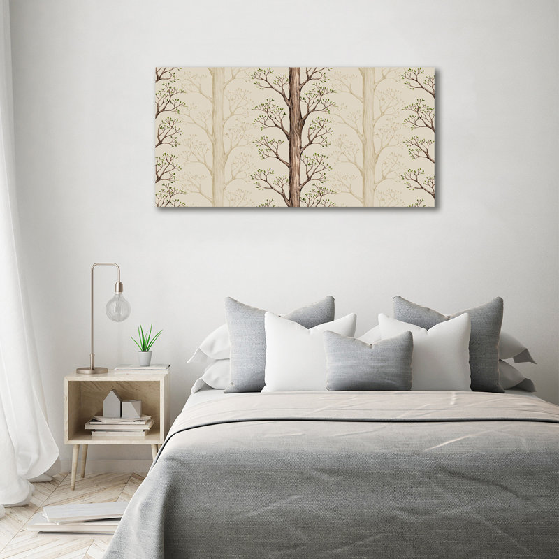 Trees - Wrapped Canvas Print, 70cm H x 140cm W