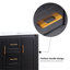 Meuble-lavabo avec lavabo simple, armoire de salle de bain avec 2 portes et 2 tiroirs de rangement, meuble-lavabo pour la maison-1703507684