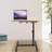 Adjustable Mobile Rolling Laptop Desk