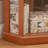 Therris Corner Lighted Curio Cabinet Corner Glass Cabinet Lighted Curio Cabinet Corner Display Case for Living Room, Curio Cabinet, Antique collection, Wine,Bar Glass Storage Light Included-1990077496-1982086793