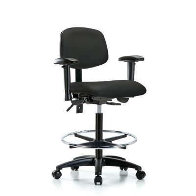 Noah Vinyl Drafting Chair