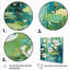«Green Peaceful Floral Tide Pools» - art mural minimaliste côtier-1927222945-1927222970