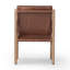 Kellis Leather Upholstered Arm Chair